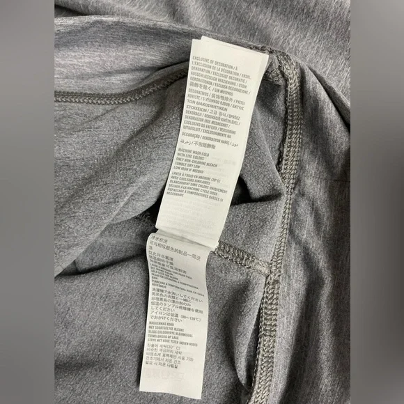 Abercrombie & Fitch Heather Gray Jacket with Neon Yellow Details - Picture 12 of 13